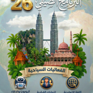 البرنامج الصيفي للغة الإنجليزية ( غير شامل لحجز الطيران )